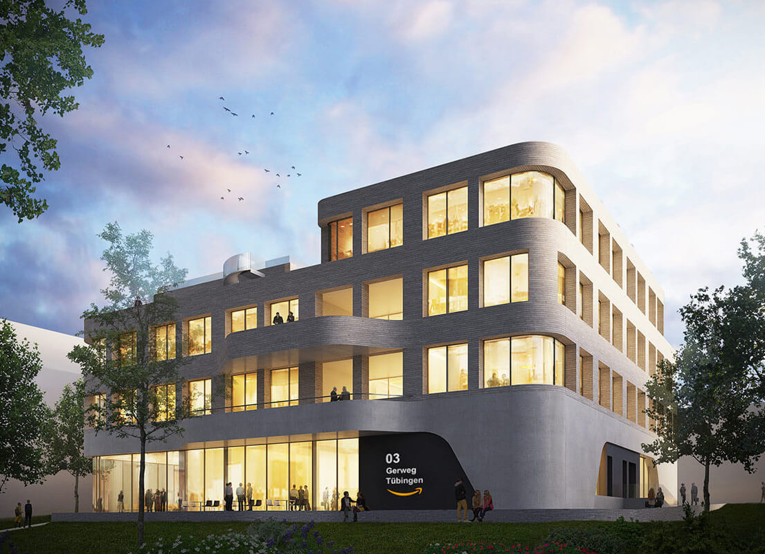 Rendering vom Projekt Amazon Tübingen