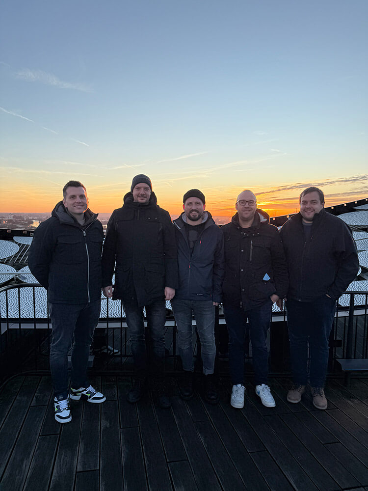 Team in Hamburg